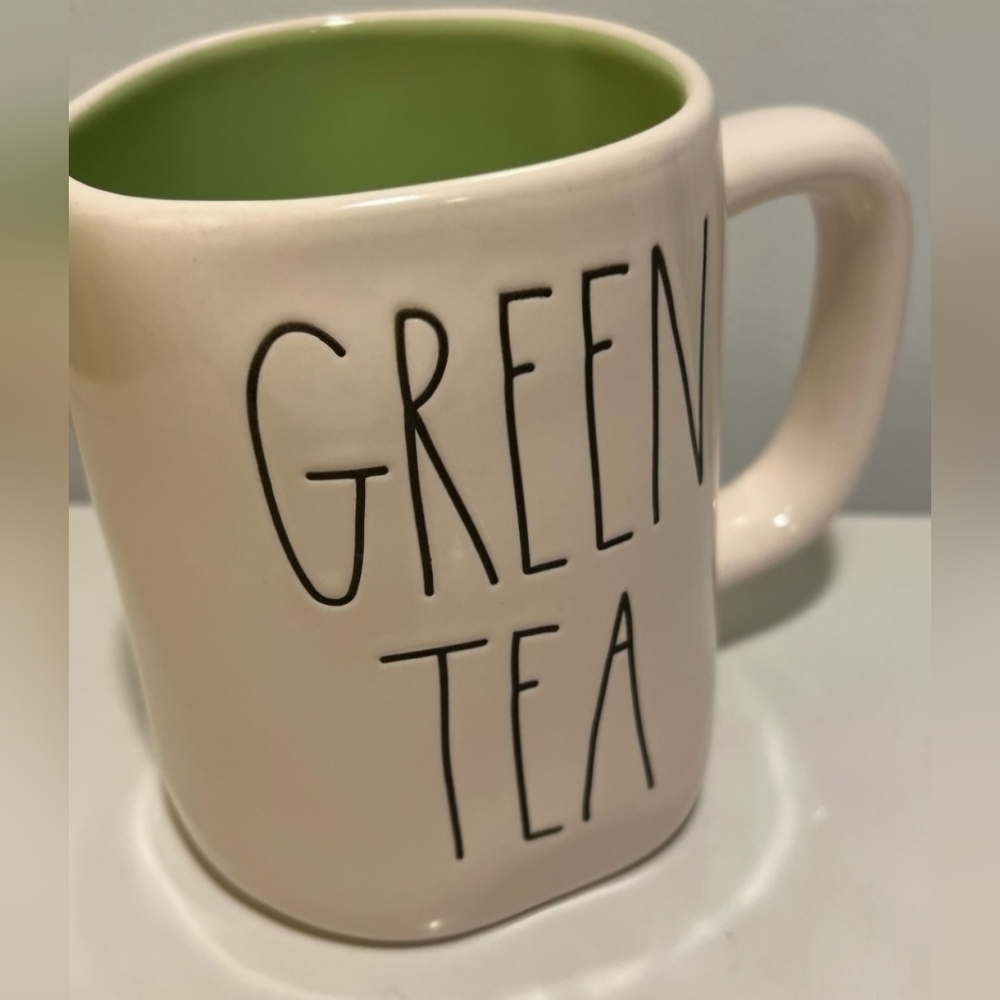 Rae Dunn GREEN TEA Mug